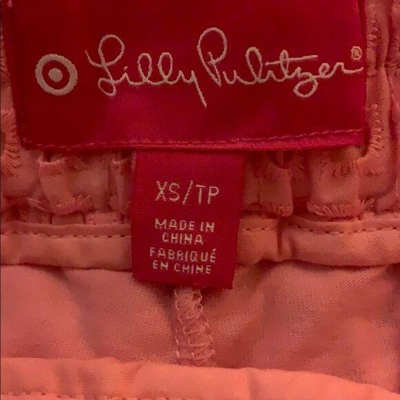 Lilly Pulitzer for Target pink eyelet shor… - Picture 4 of 4